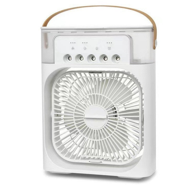 cooling spray fan compact, high-airflow, silent, mini USB-powered cooling fan