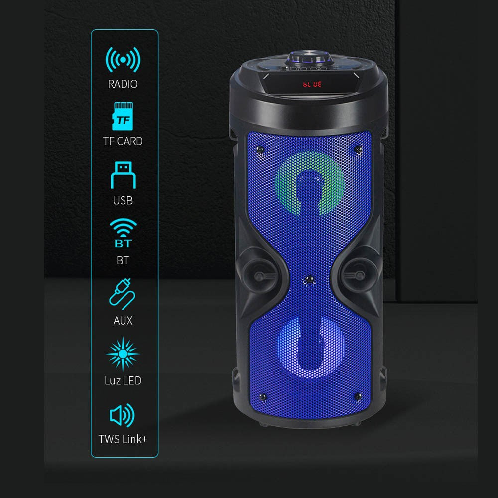 Dual Speaker Subwoofer Bluetooth Speaker