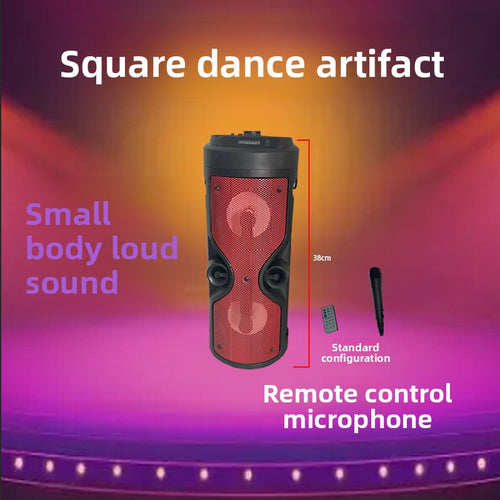 Dual Speaker Subwoofer Bluetooth Speaker