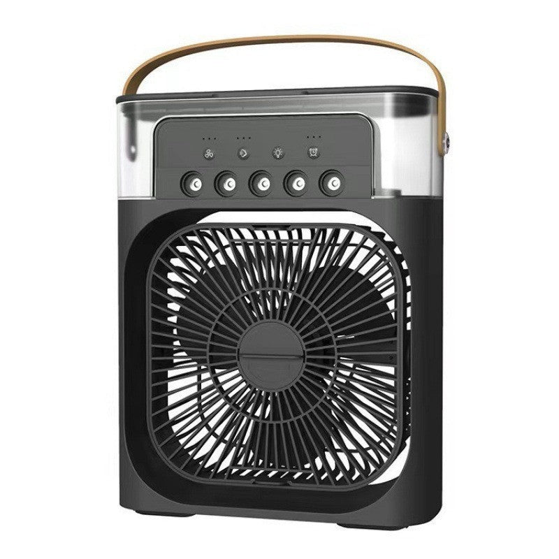 cooling spray fan compact, high-airflow, silent, mini USB-powered cooling fan