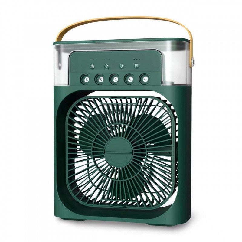 cooling spray fan compact, high-airflow, silent, mini USB-powered cooling fan
